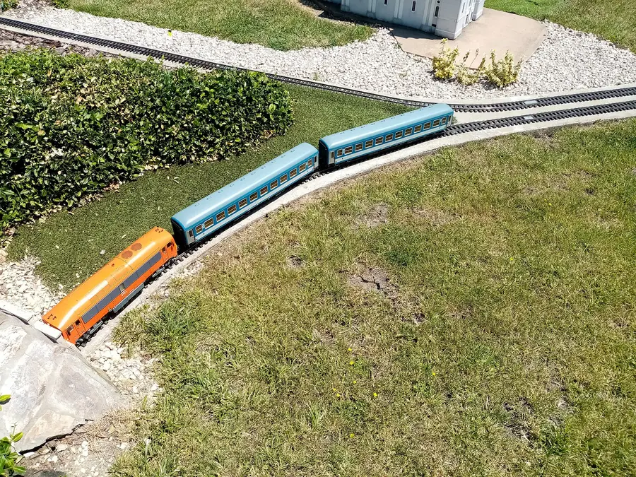 Kisvonat a Mini Magyarország makettparkban
